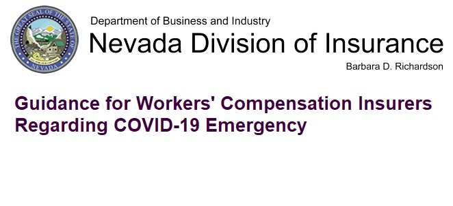 Division of Insurance Guidance to WC Insurers